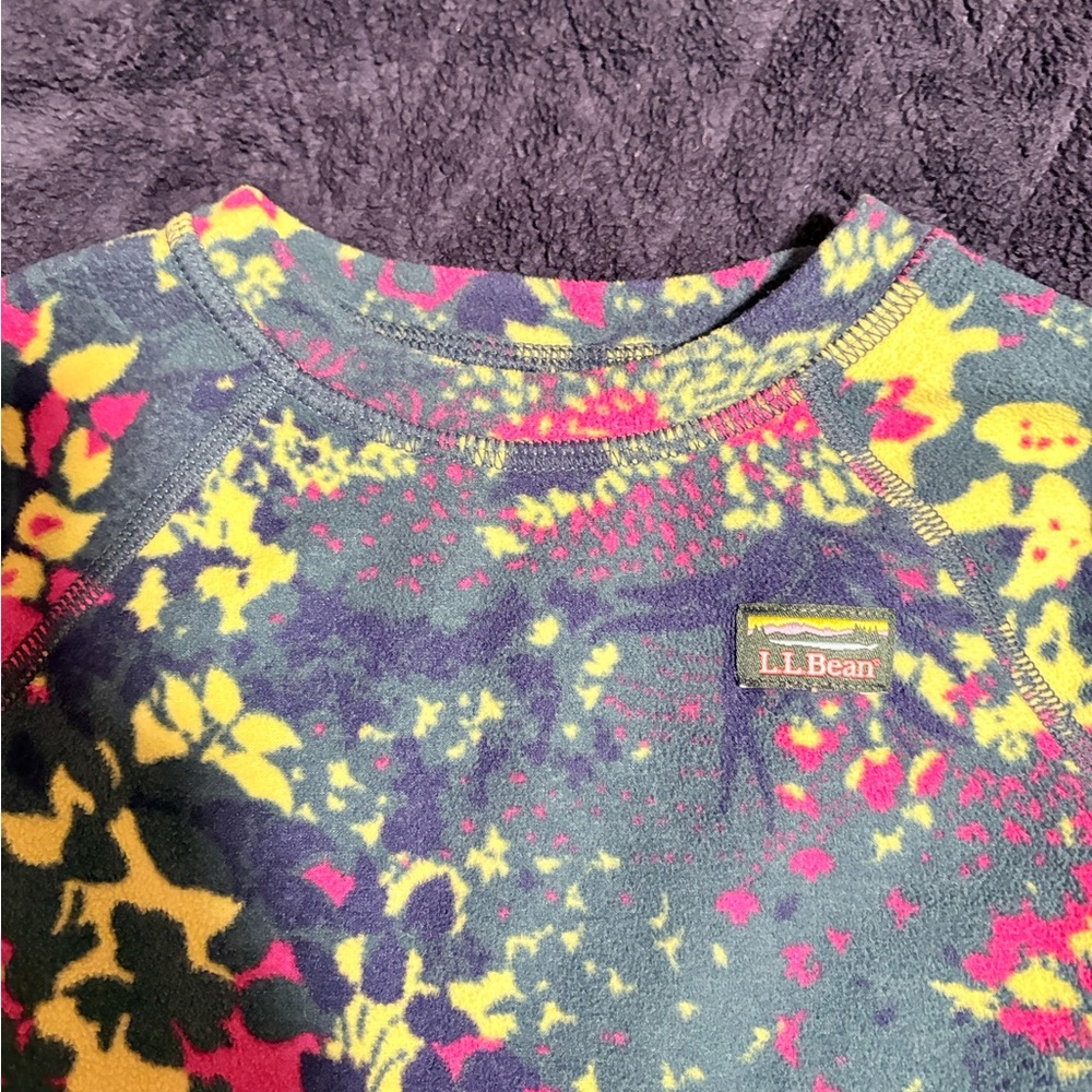 L.L. Bean kids Fleece pullover top
